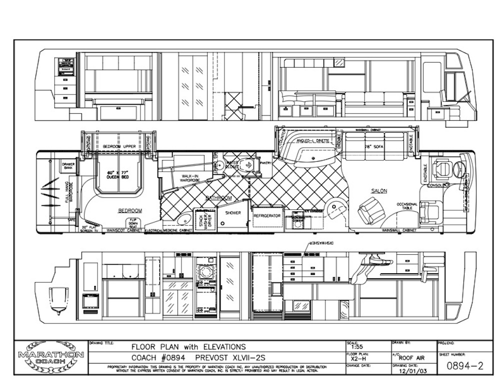 2005 Prevost Marathon XLII For Sale