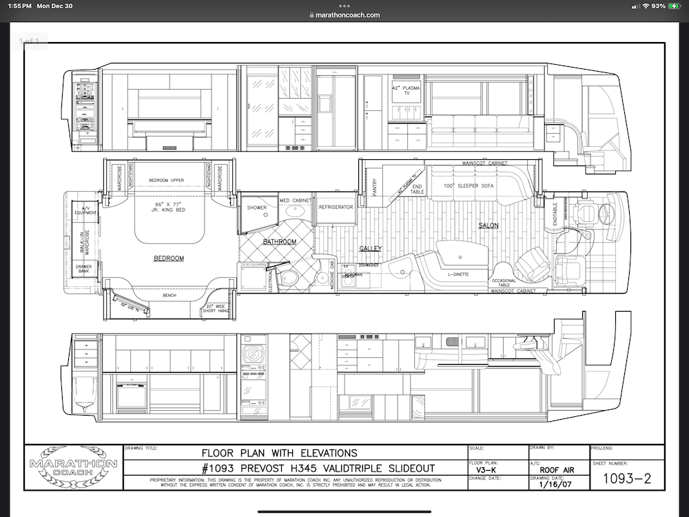 2007 Prevost Marathon H3-45 For Sale