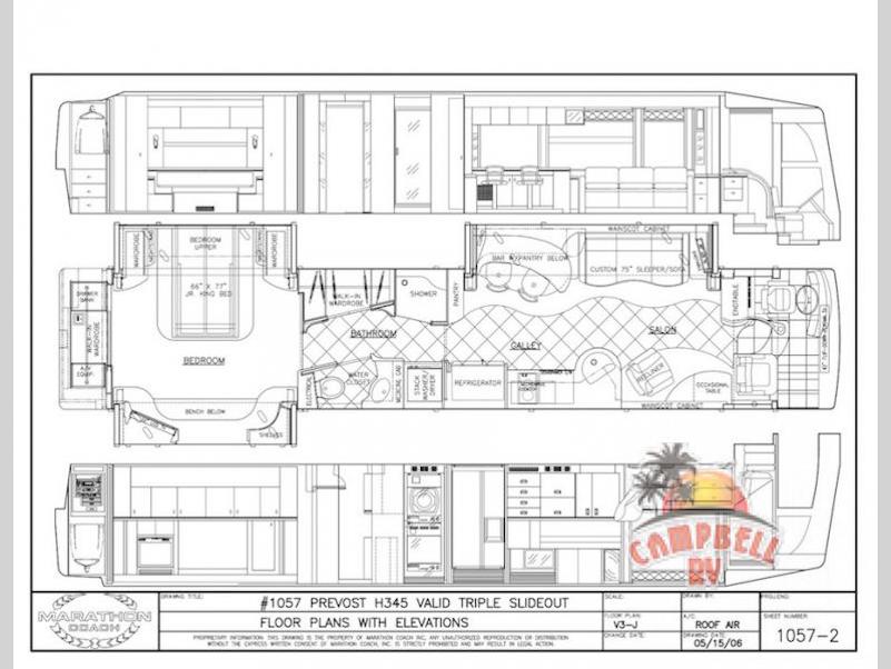 2007 Prevost Marathon H3-45 For Sale