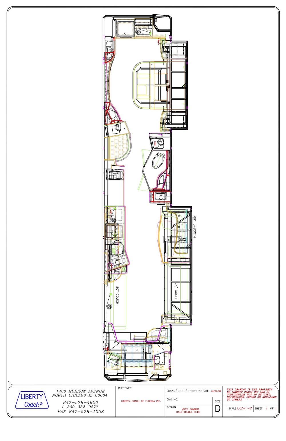 2011 Prevost Liberty H3-45 For Sale