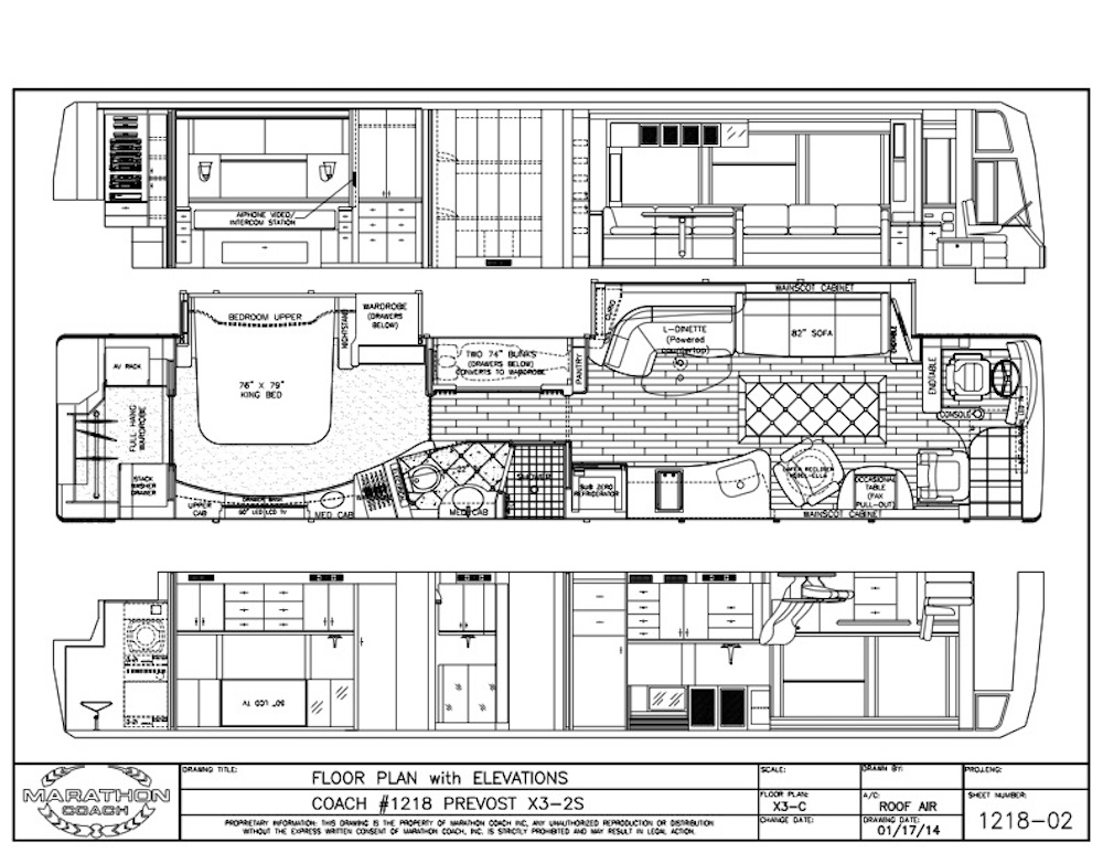 2015 Prevost Marathon X3 For Sale