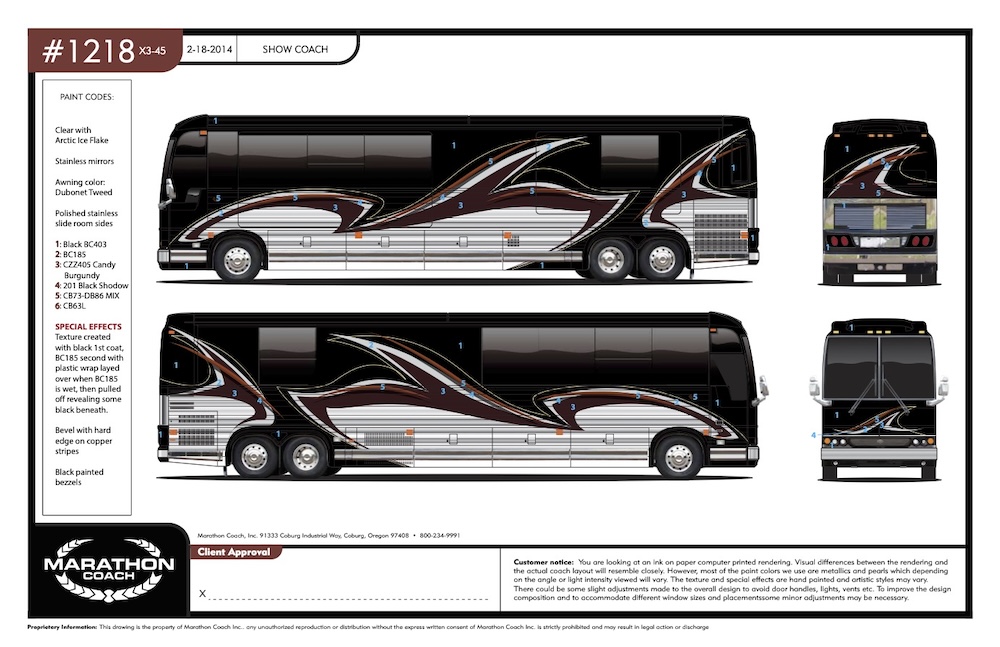 2015 Prevost Marathon X3 For Sale