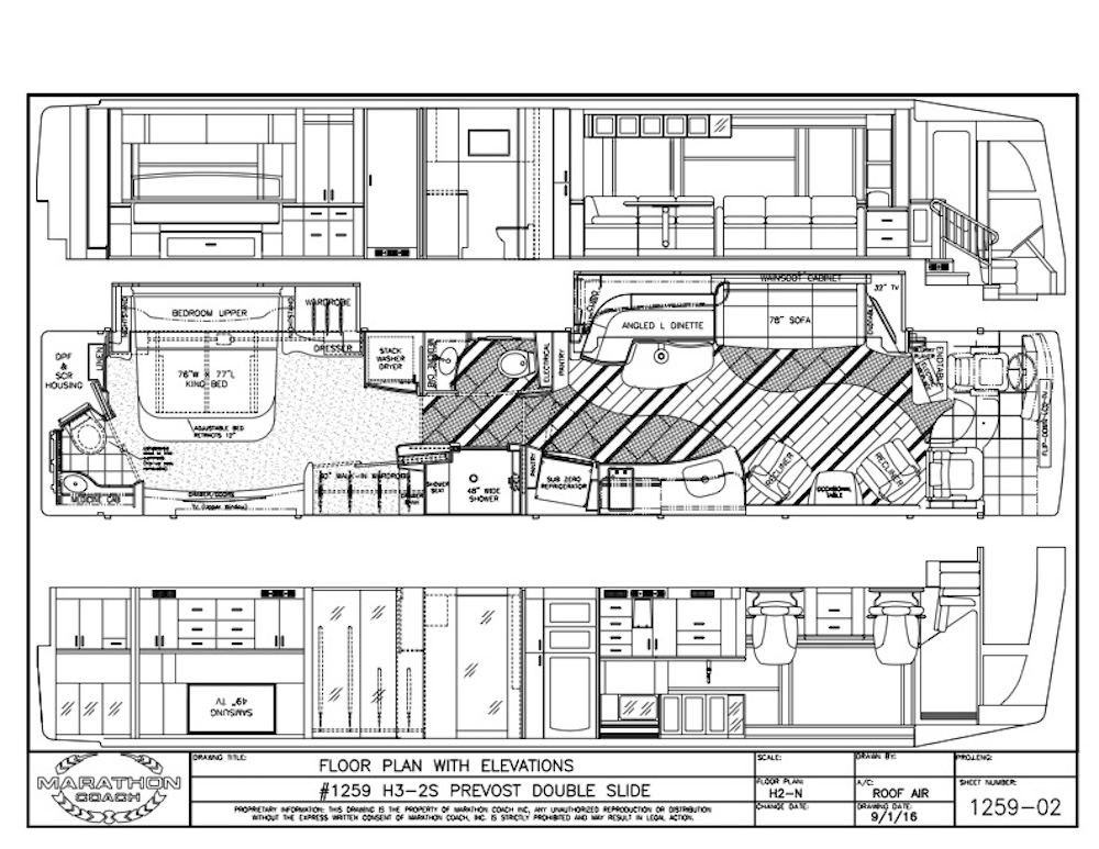 2018 Prevost Marathon H3-45 For Sale