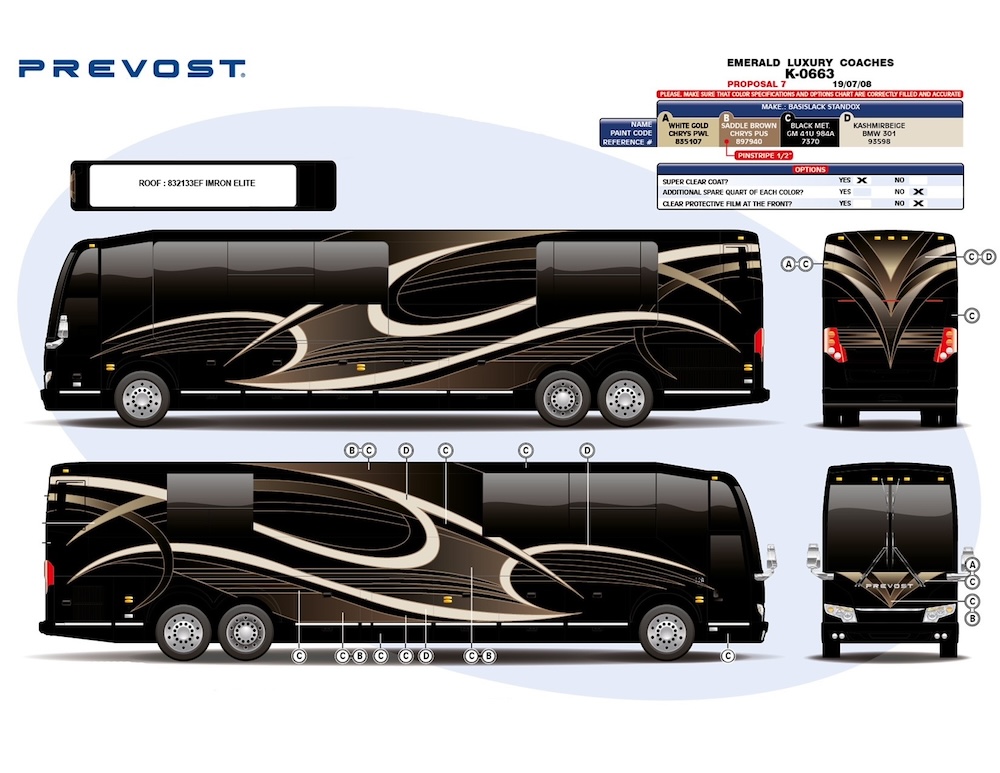 2021 Prevost Emerald H3-45 For Sale