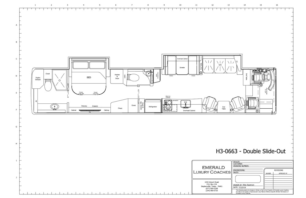 2021 Prevost Emerald H3-45 For Sale