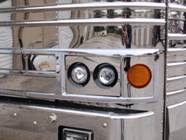 \\EXCALIBUR01\Pictures\Services from Excalibur\Headlight Updates\XL Updates\Country Coach 1998 Cha\Drivers Side with Stainless Cover.JPG