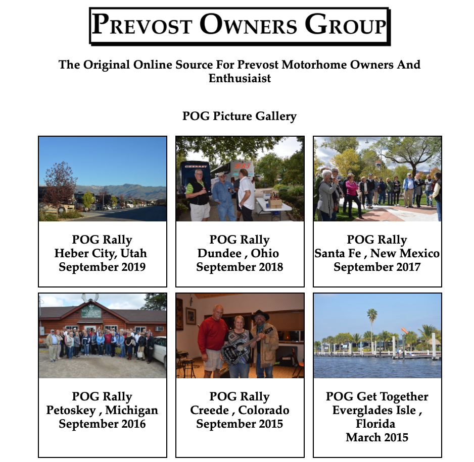 POG Homepage